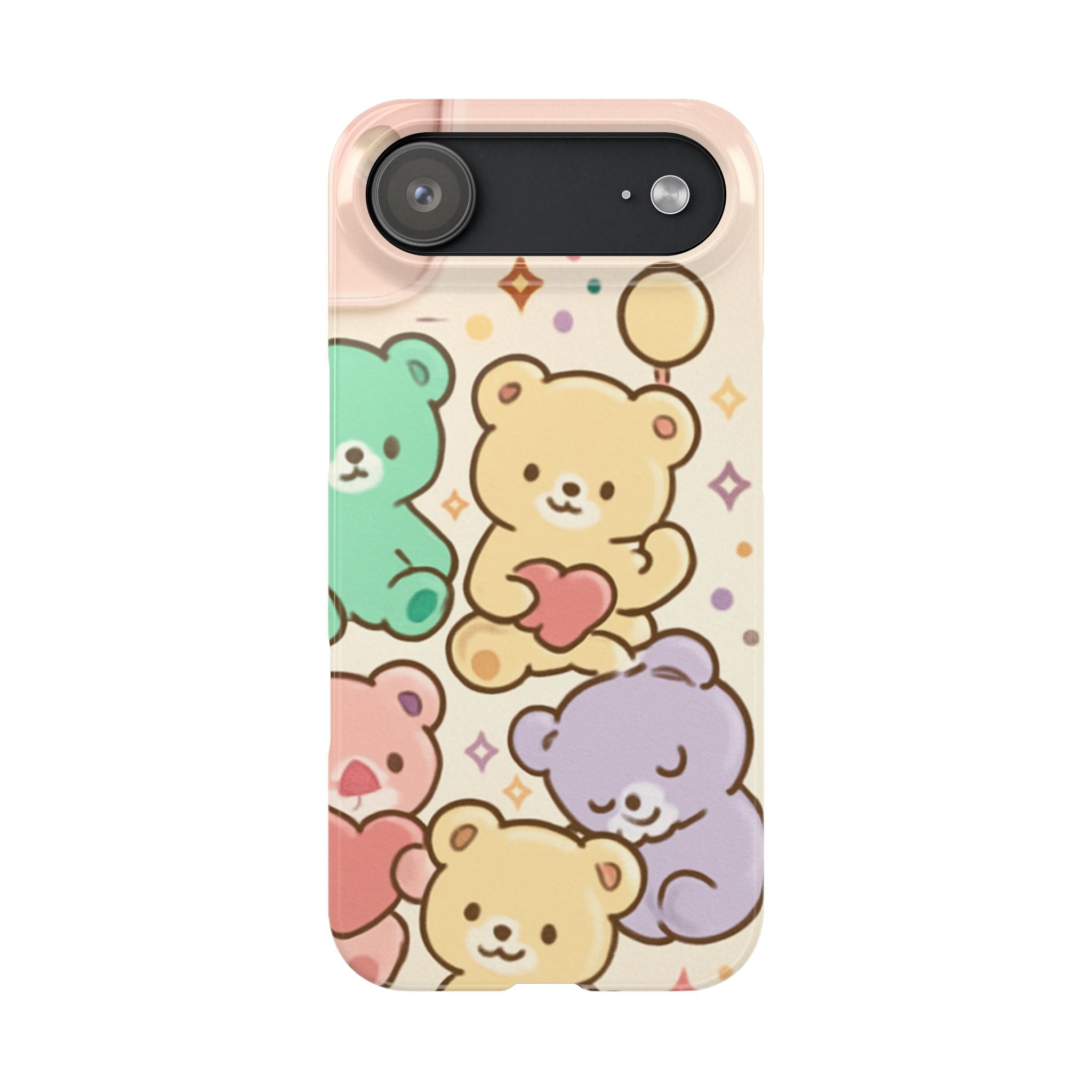 Cute Bear Slim Phone Case