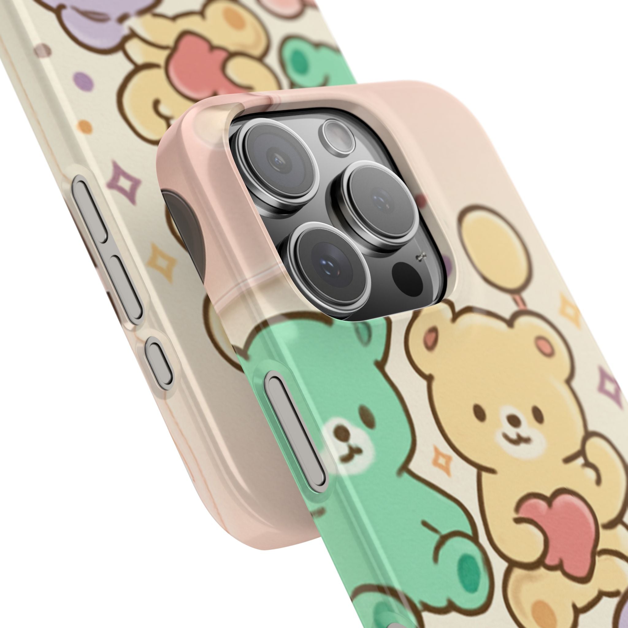 Cute Bear Slim Phone Case