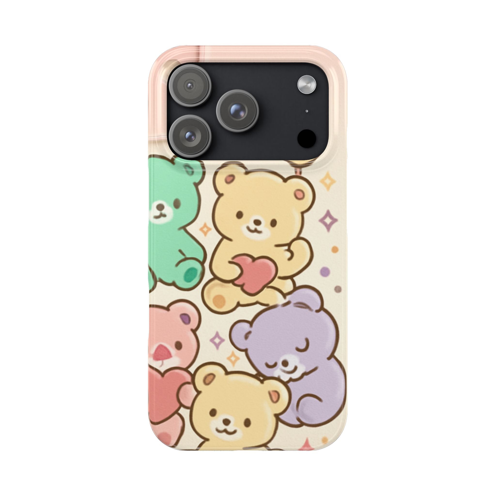 Cute Bear Slim Phone Case